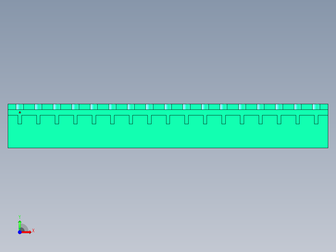 DEGSON 2EDG 系列 5.08mm 可插拔接线端子组-2EDGRC-5.08-17P-14-00AH前视图