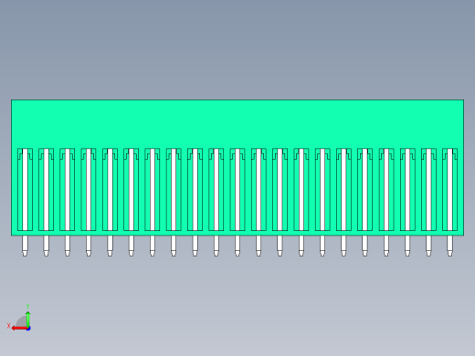 DEGSON 15EDG 系列 3.5mm 插拔式接线端子 FullPack-15EDGVT-3.5-42P-14-00AH后视缩略图