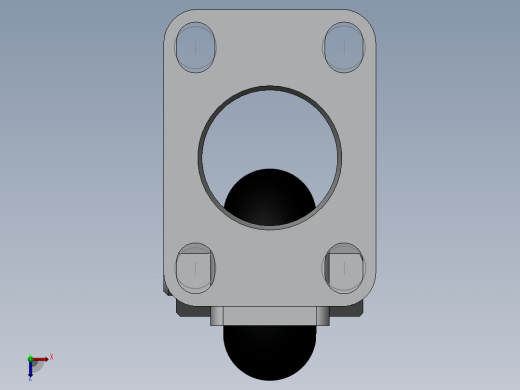 50万向脚轮俯视缩略图