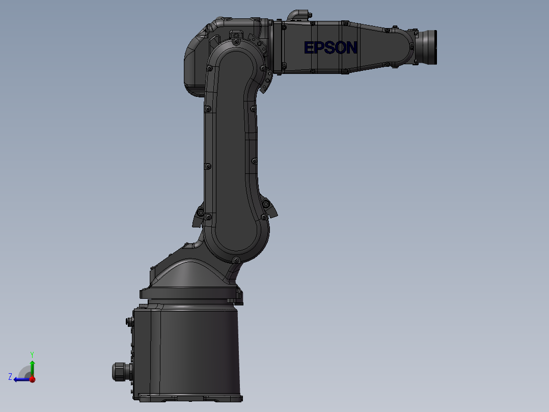 Epson-六軸機械手臂右视图