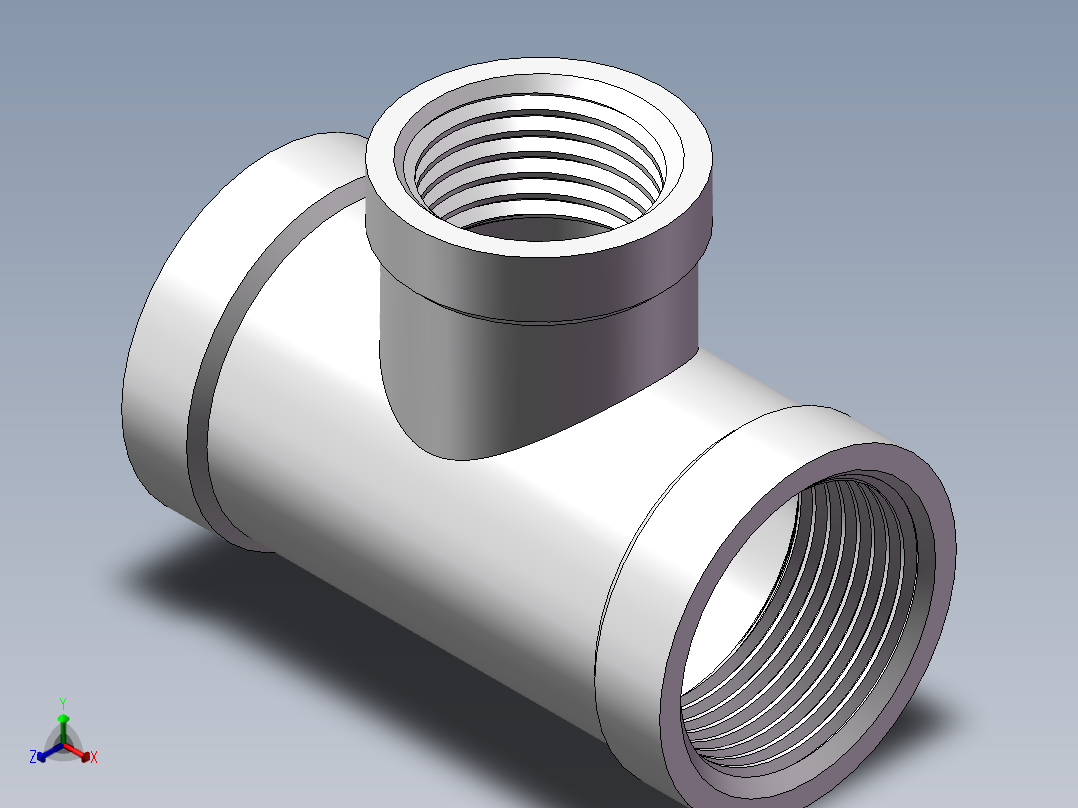 三通-异径 DN20-DN15