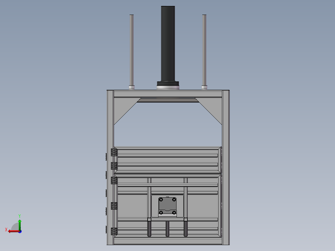 立式打包机设计1128572===150后视图