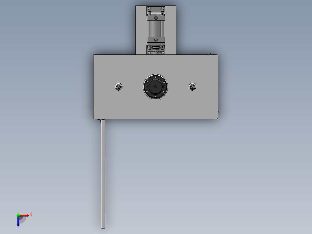 立式打包机设计1128572===150俯视图