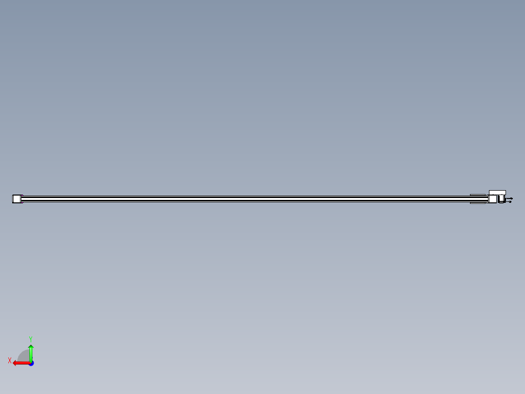 威洛博LB.GB同步带传动--欧规系列GB8-L96-S5300-BR-P75后视图