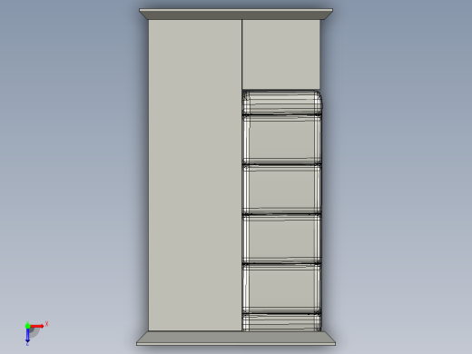 wardrobe-of-entrance-of-home-半衣柜俯视缩略图