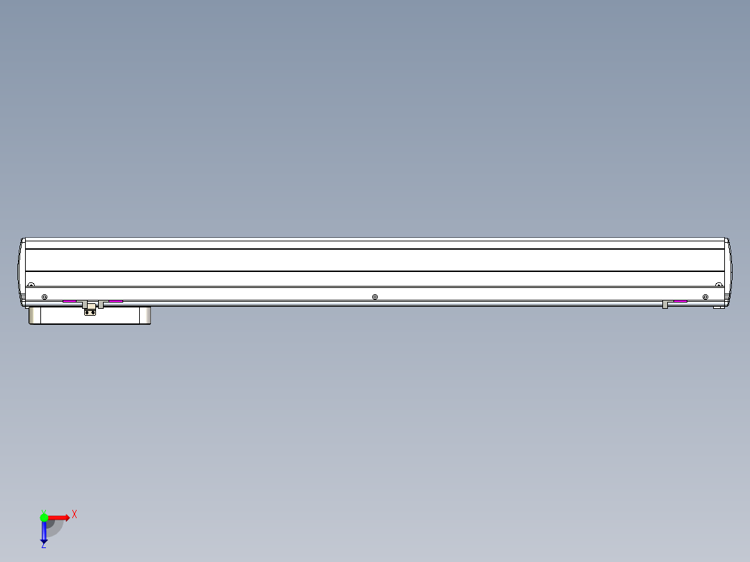 威洛博LC系列3d模型模组LC22H1Y-S750俯视图
