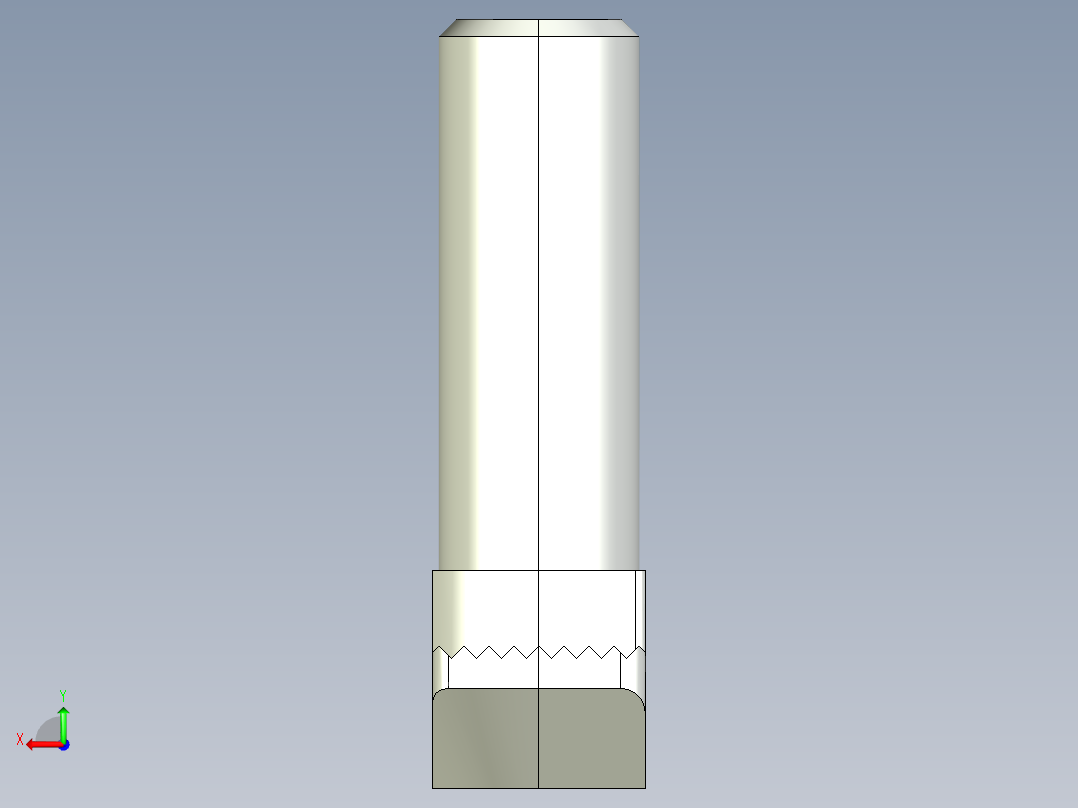 型材-BR M8X25 TBOLT KJN528718后视图