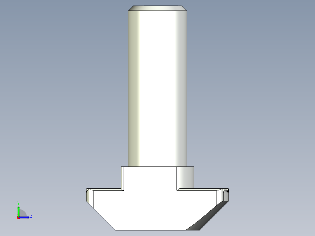 型材-BR M8X25 TBOLT KJN528718左视图