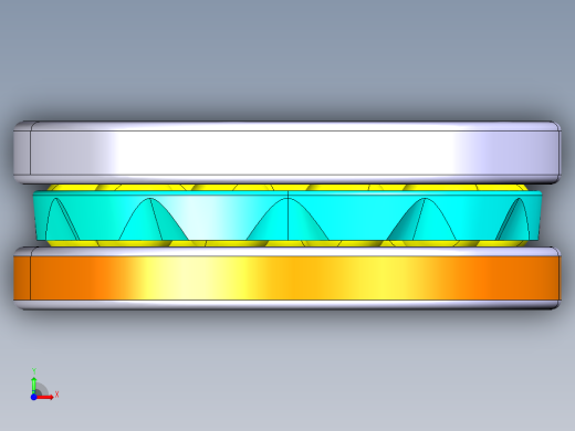 平面推力球轴承51203前视缩略图