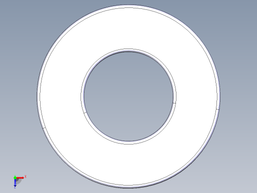 平面推力球轴承51203俯视缩略图