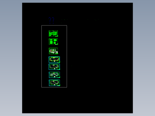 成都某酒店通风排烟设计图