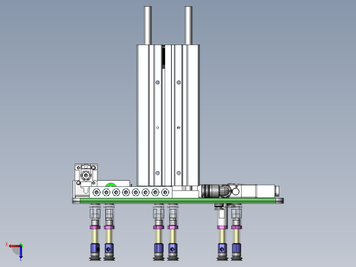 磁性真空吸盘机构后视缩略图