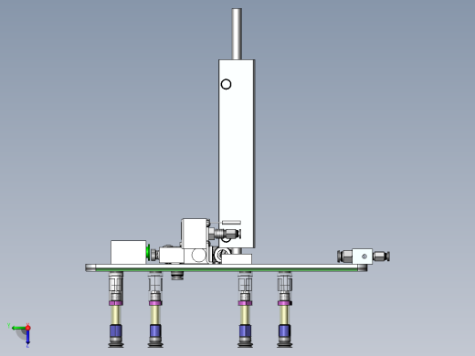 磁性真空吸盘机构右视缩略图