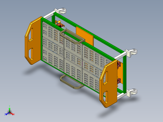 多功能辅助护理床带CAD