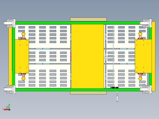 多功能辅助护理床带CAD后视缩略图