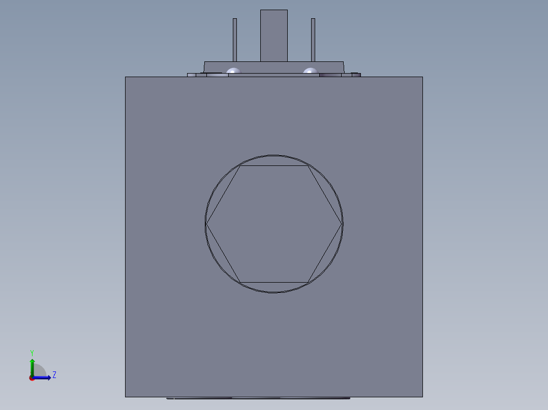 力士乐液压阀-4WE10Y3X左视图