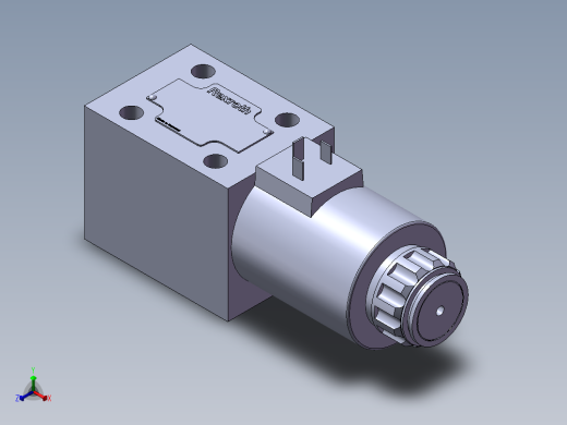 力士乐液压阀-4WE10Y3X正等轴测缩略图