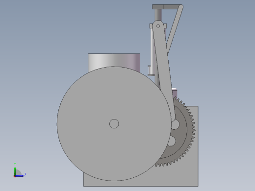 小型蜂窝煤制作机左视缩略图