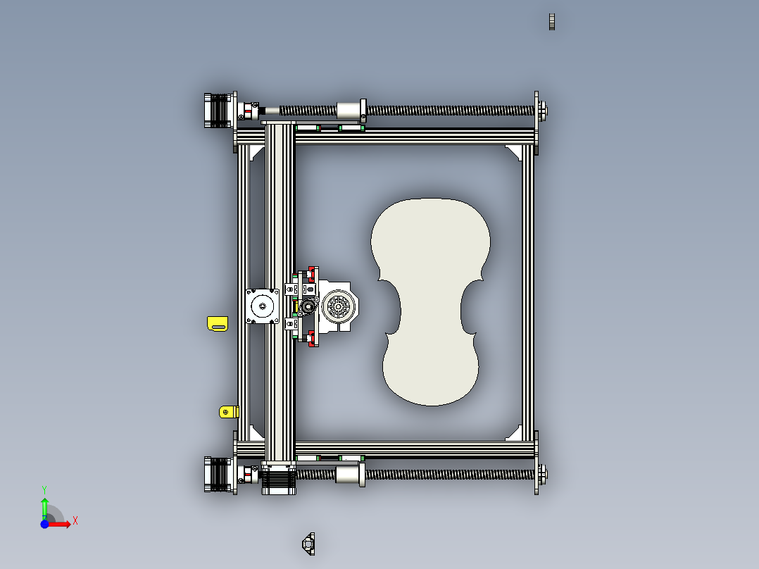 INDYMILL-500mm_Metal_Frame前视图