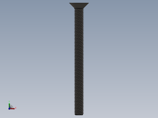 Screw_ISO_10642_M10x120_A2.SLDPRT前视缩略图