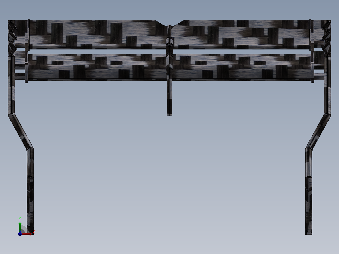 汽车尾翼(22)前视图