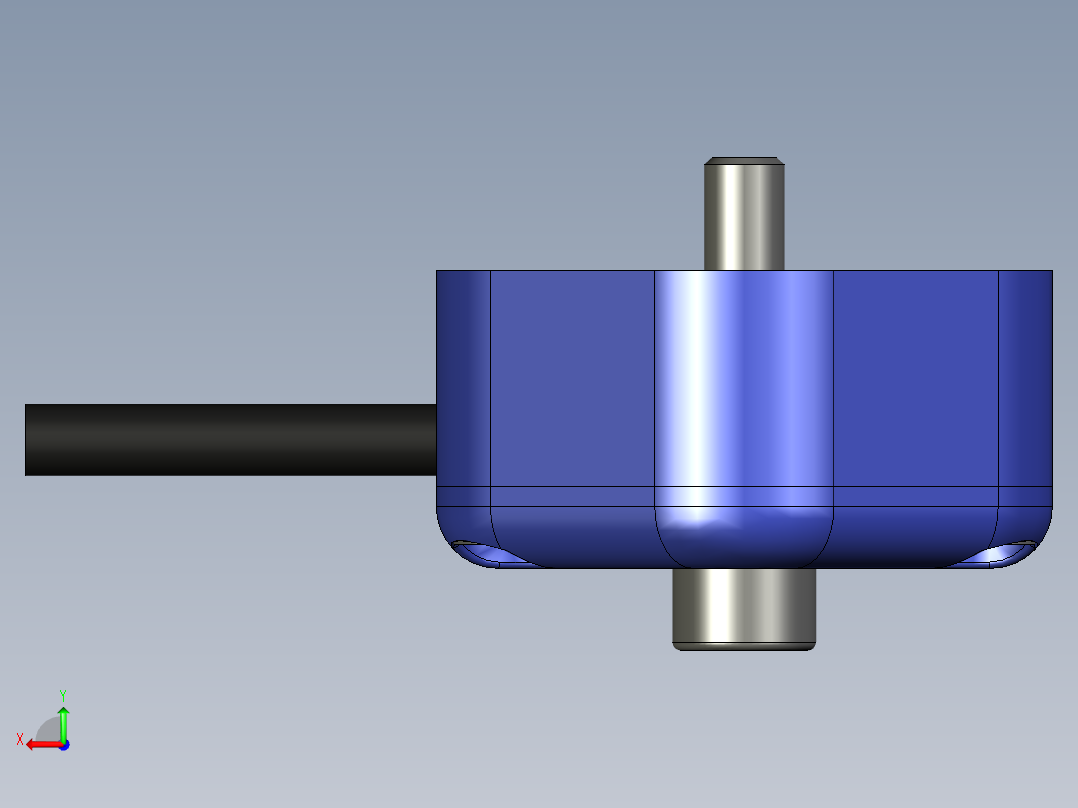 罗技 C270 定制机身后视图