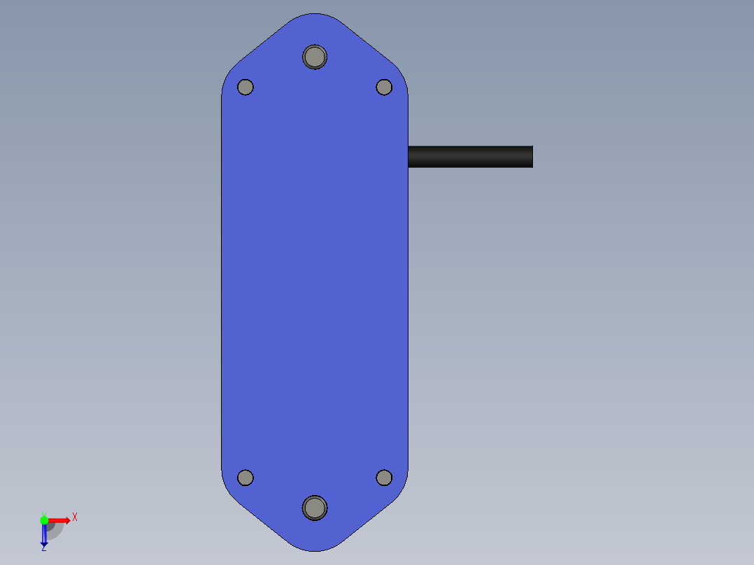 罗技 C270 定制机身俯视图
