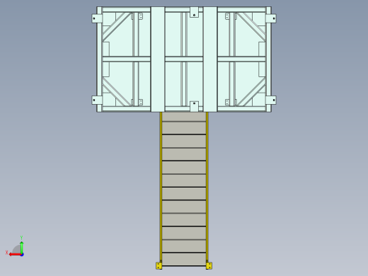 自动化设备二层维修设备安全平台设计后视缩略图