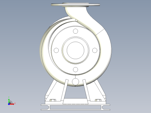 ISW╱IHW系列管道离心泵[ISW65-160B]前视缩略图