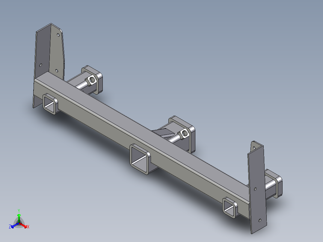 B2004476-90-97 Miata 车顶行李架主视图