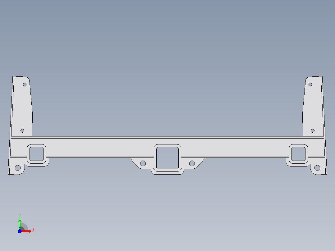 B2004476-90-97 Miata 车顶行李架前视图