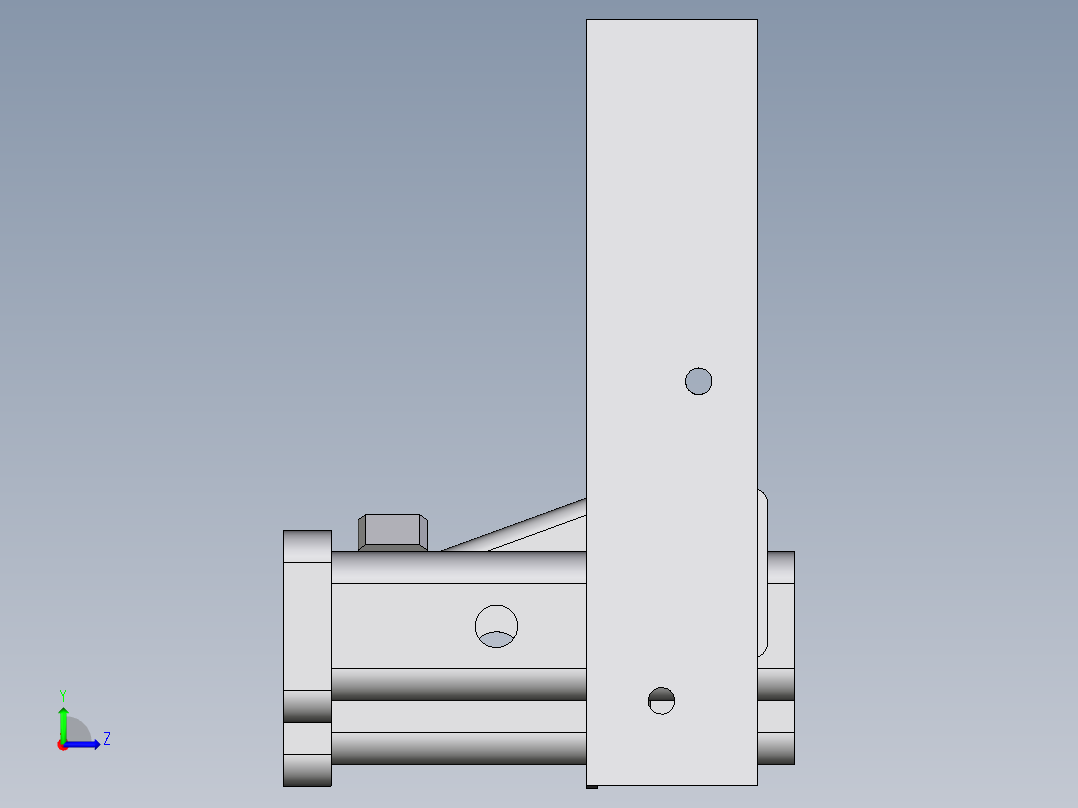 B2004476-90-97 Miata 车顶行李架左视图