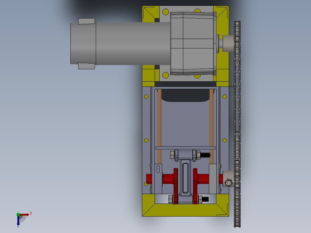 破碎机、破碎机sw2009俯视图