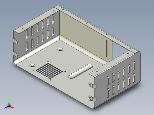 B2005260-钣金外壳 - 14x8x5