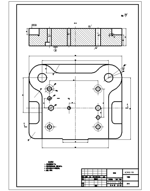 回油管夹片冲压模具设计及成形工艺-倒装冲孔落料复合模、弯曲模含20张CAD图缩略图