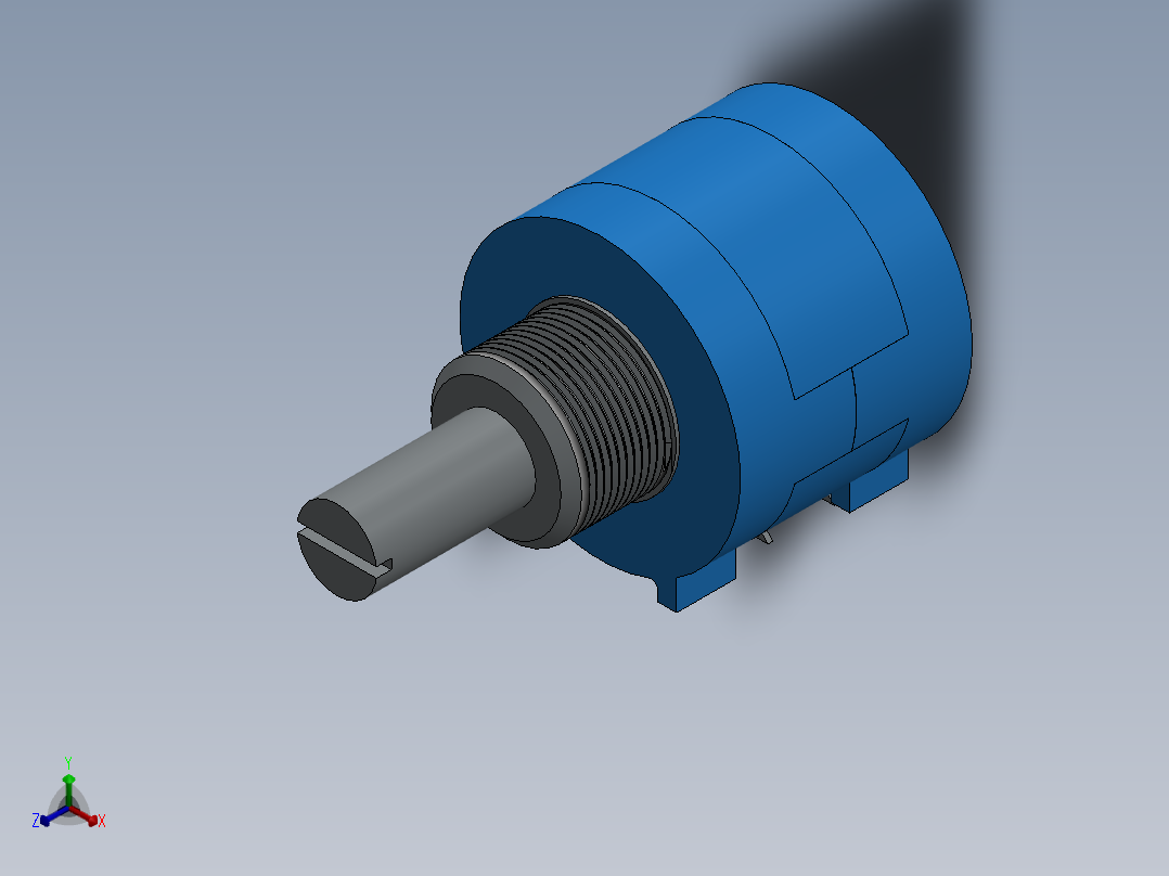 新泽WXD3590正等轴测图