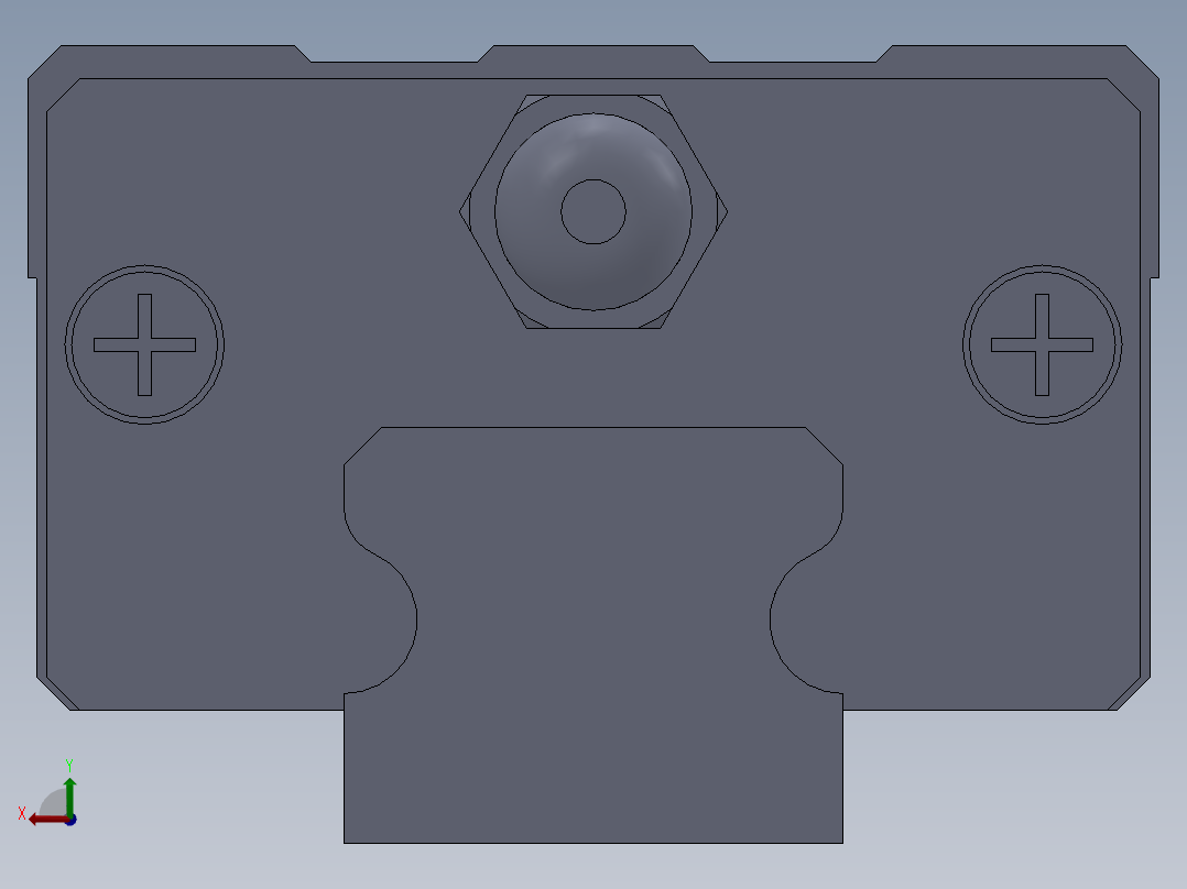 直线导轨滑块SV2R24后视图