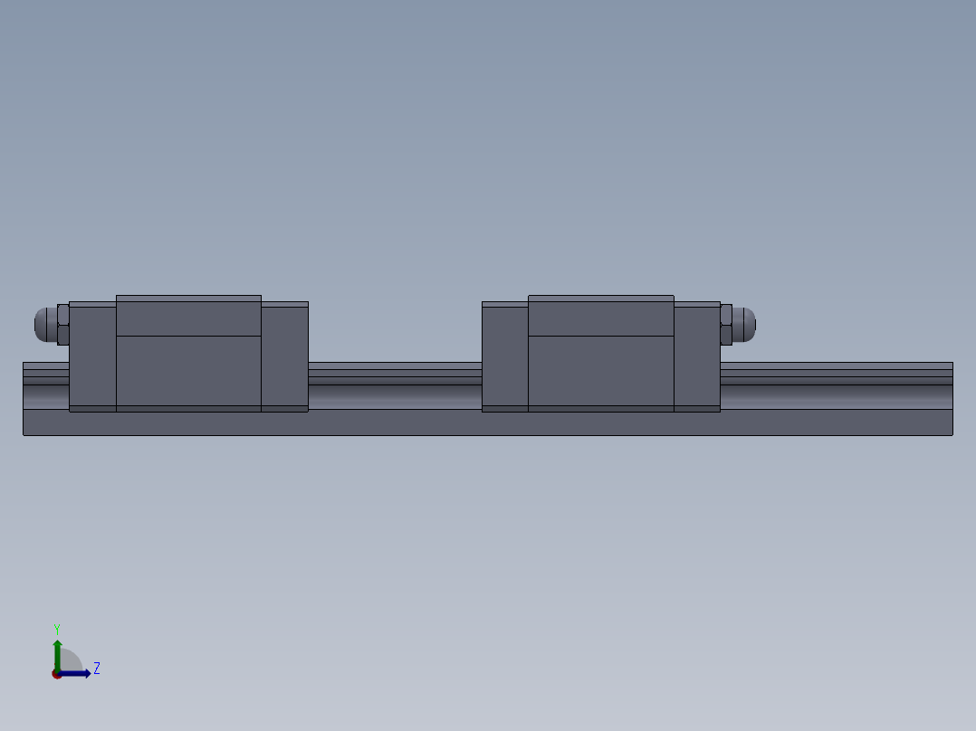 直线导轨滑块SV2R24左视图