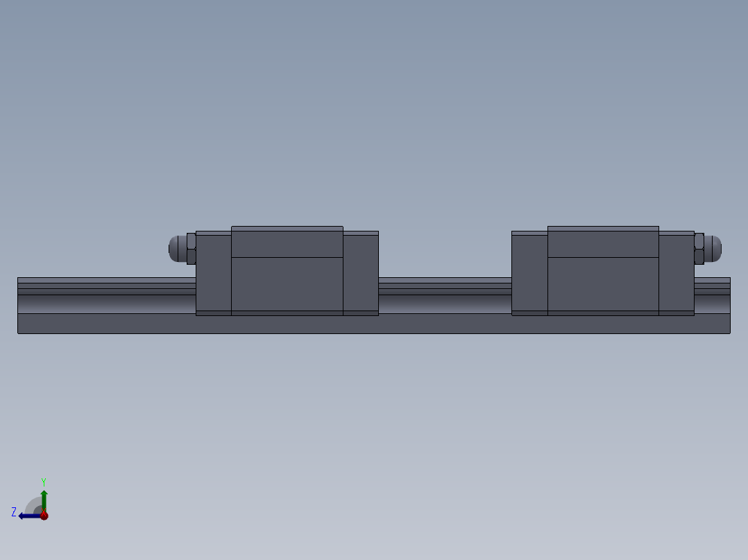 直线导轨滑块SV2R24右视图