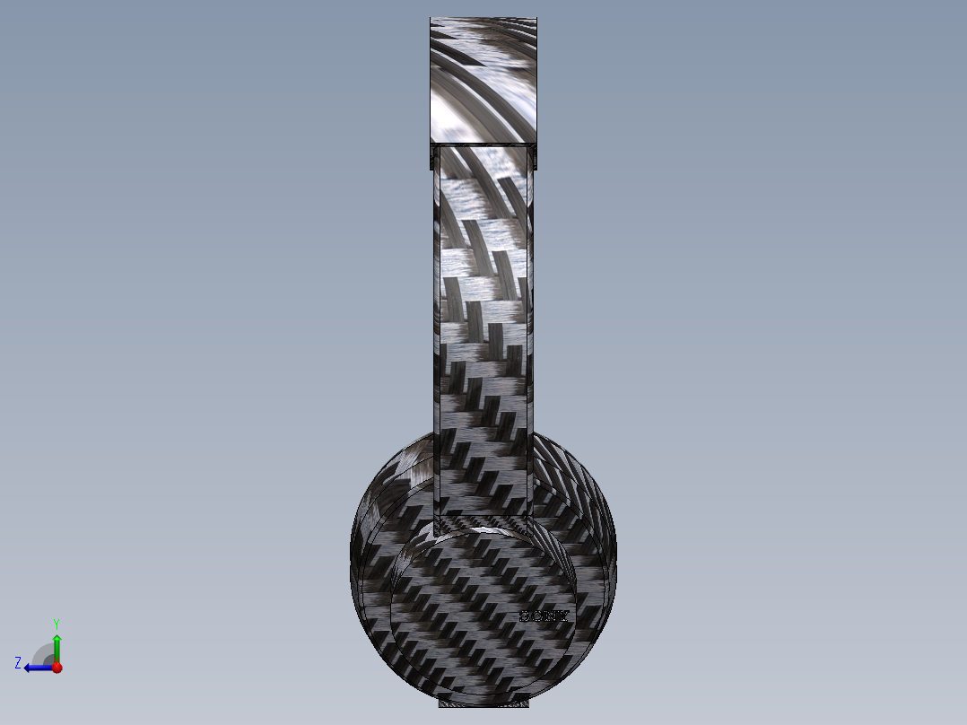 索尼蓝牙耳机115右视图