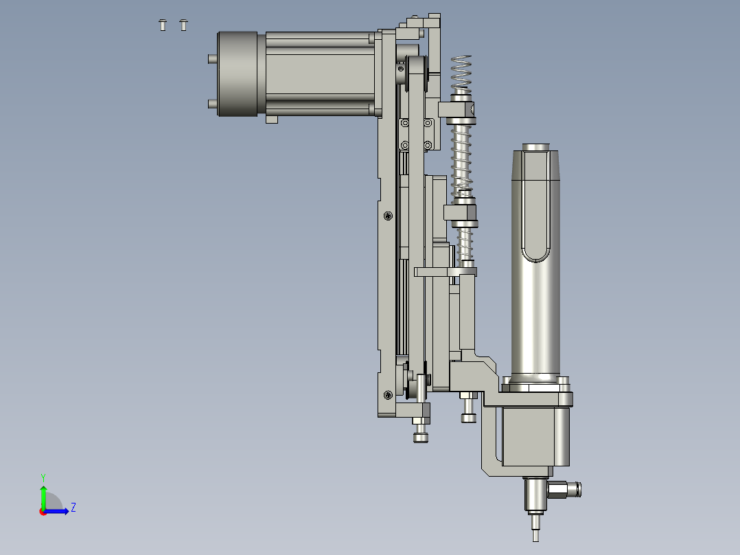 S12T(L)-A1-ADZ轴装配体(HIOSCL系列电批左视图