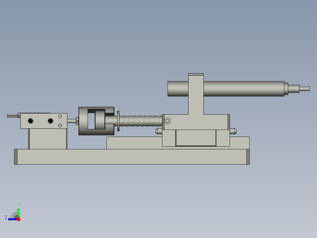 装配体标识机构右视图