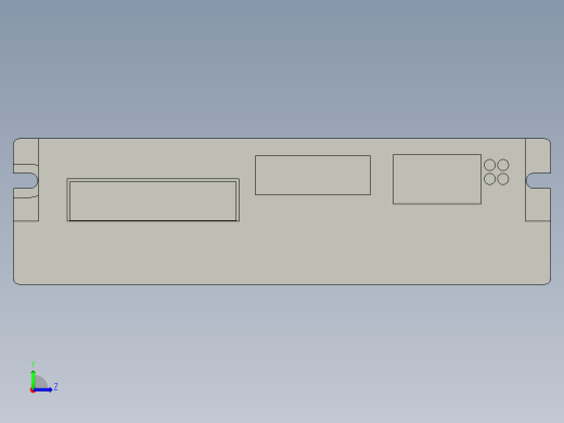 步科伺服驱动器FD133-CD-000左视缩略图