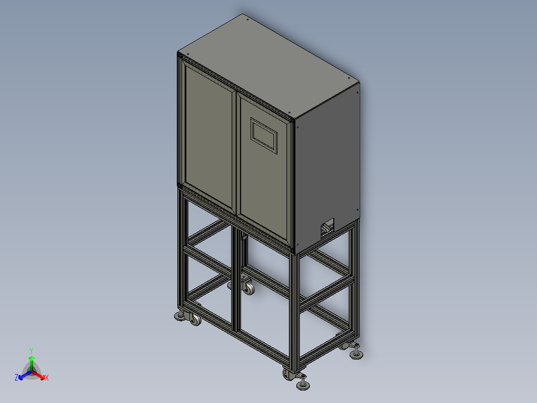 全自动尼龙扎带机正等轴测图
