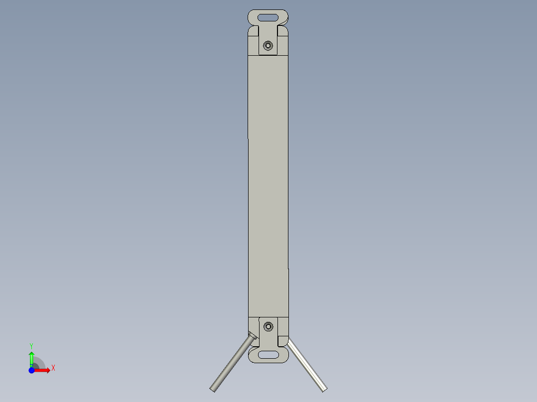 15t散热胶TRAY输送轨道装配前视图