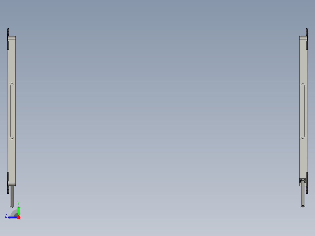 15t散热胶TRAY输送轨道装配右视图