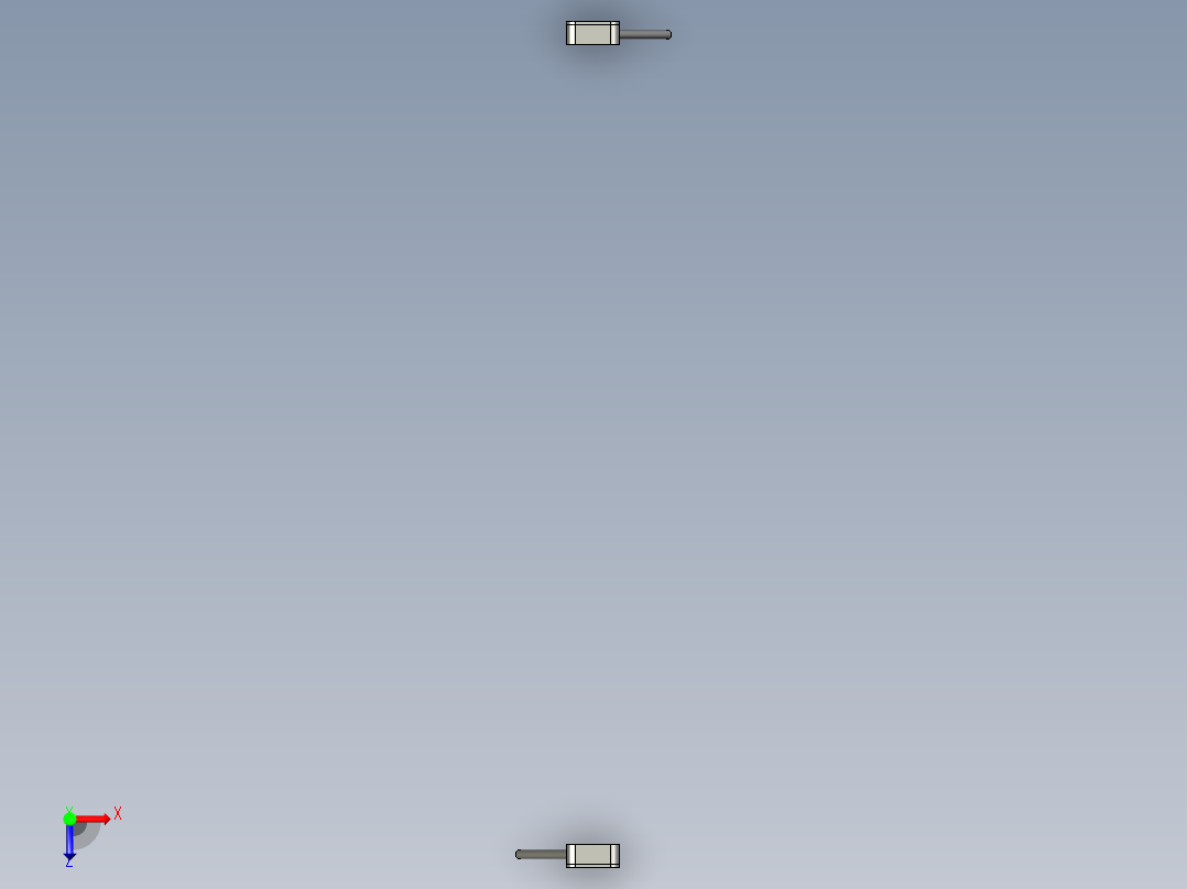 15t散热胶TRAY输送轨道装配俯视图