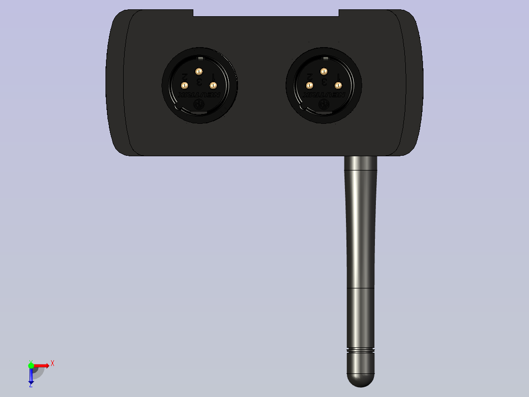 A0004553-西鲁斯盒子 (Thomann)蓝牙  USB 音频接口俯视图