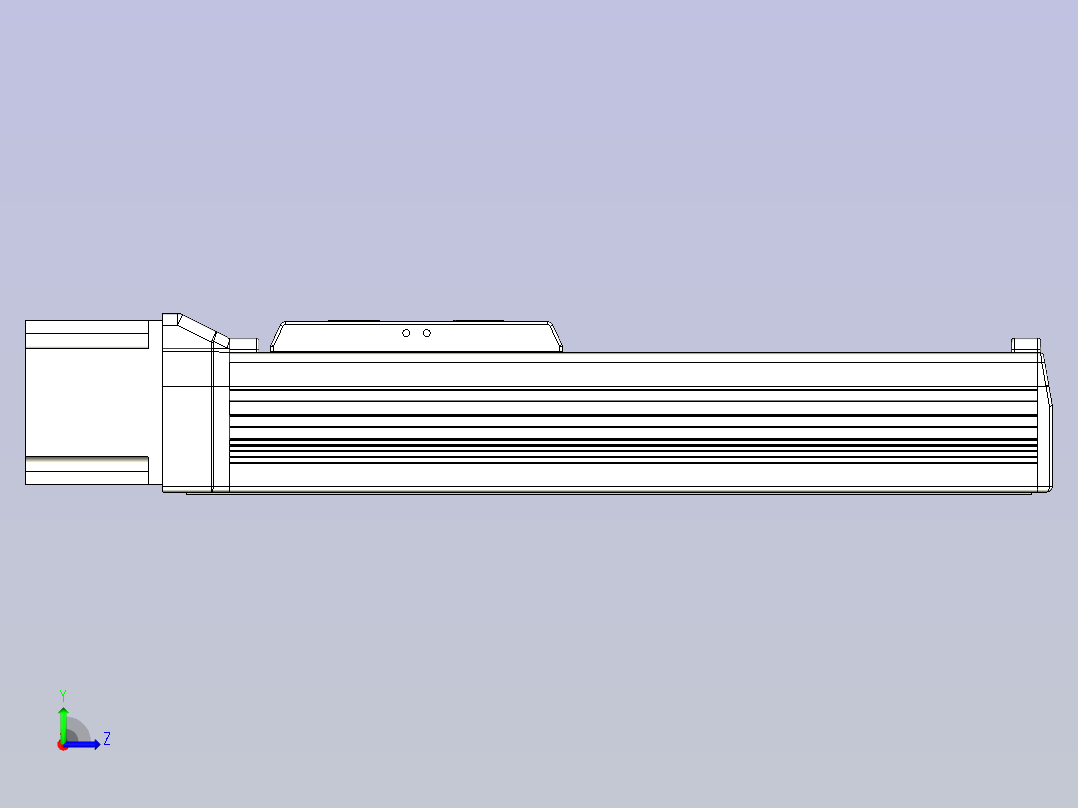 SMD65直连封闭式系列模组[SMD65-G-150L]左视图