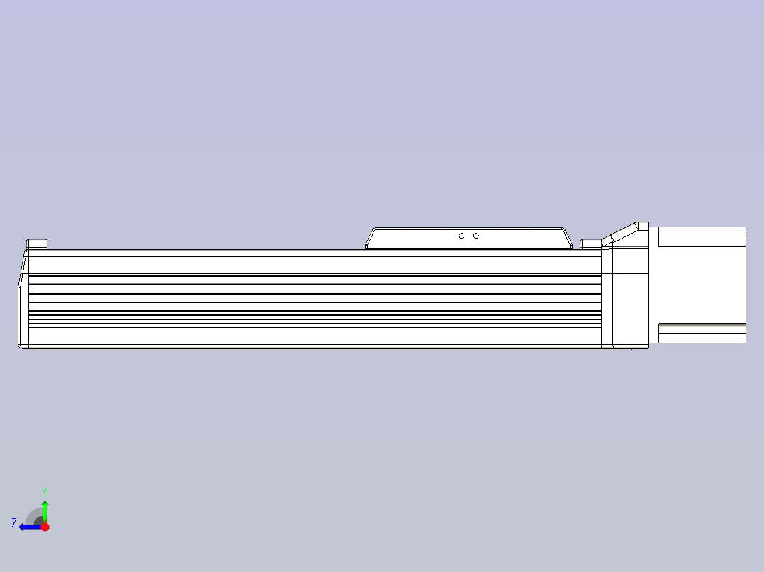 SMD65直连封闭式系列模组[SMD65-G-150L]右视图